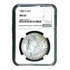 Image 1 : 1880-S Morgan Silver Dollar NGC MS65