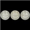 Image 2 : [3 Coins]1923 Soviet Union Silver 10 Kopeks CLOSELY UNCIRCULATED