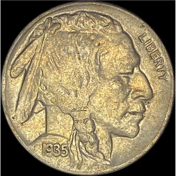 1935-D Buffalo Nickel CHOICE AU
