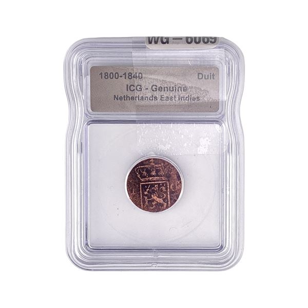 1800-1840 Netherlands East Indies ICG Genuine