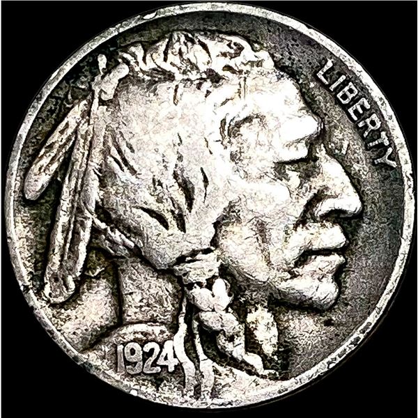 1924-D Buffalo Nickel LIGHTLY CIRCULATED