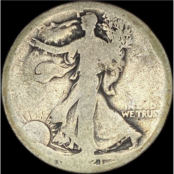 1921-D Walking Liberty Half Dollar NICELY  CIRCULATED