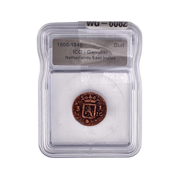 1800-1840 Netherlands East Indies ICG Genuine