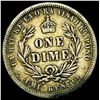 Image 2 : 1883 Hawaii Silver Dime NEARLY UNCIRCULATED