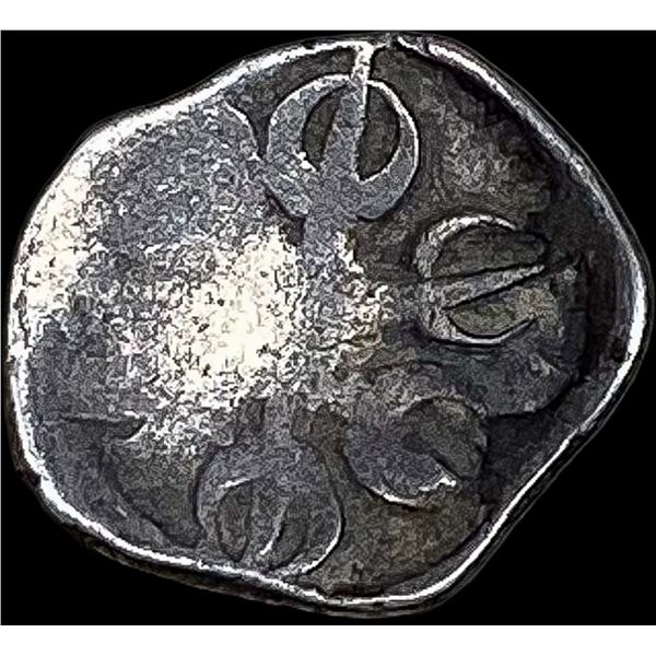 India 500-400 BC Silver 1/8th Taxila NEARLY UNCIRCULATED