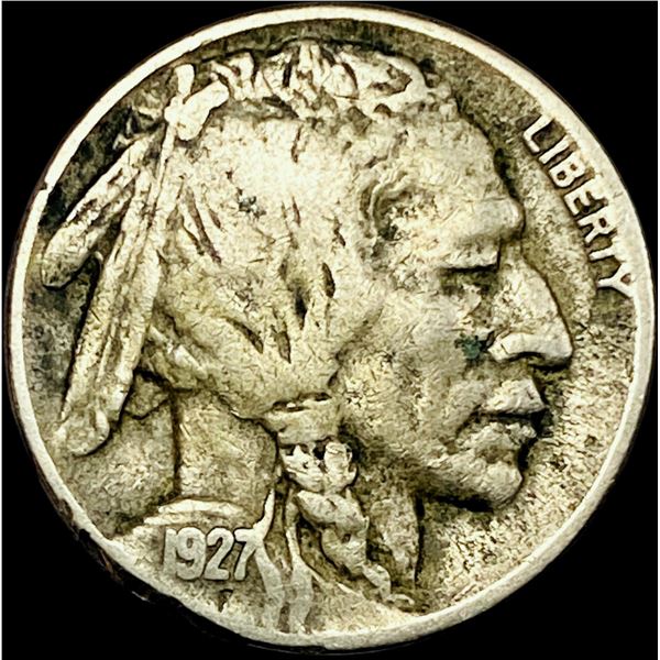 1927-D Buffalo Nickel LIGHTLY CIRCULATED