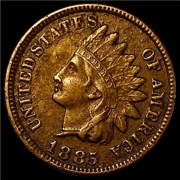 1885 Indian Head Cent NEARLY UNCIRCULATED
