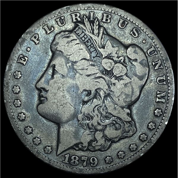 1879-CC Silver Morgan Dollar LIGHTLY  CIRCULATED