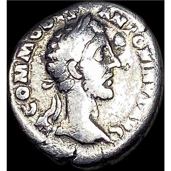 Roman Commodus 177-192 AD Silver Denarius NEARLY UNCIRCULATED