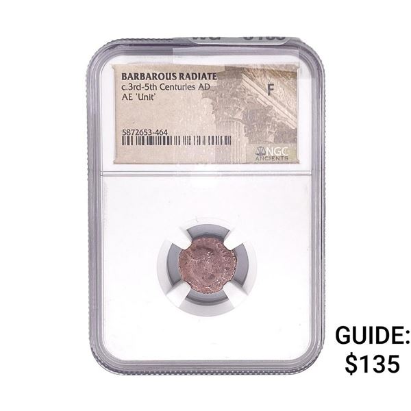 Barbarous Radiate c.3rd-5th Centuries AD AE 'Unit' NGC F