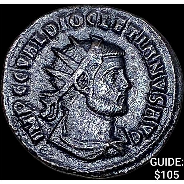 Roman Dioletian 284-305 AD BI Nummus CHOICE AU