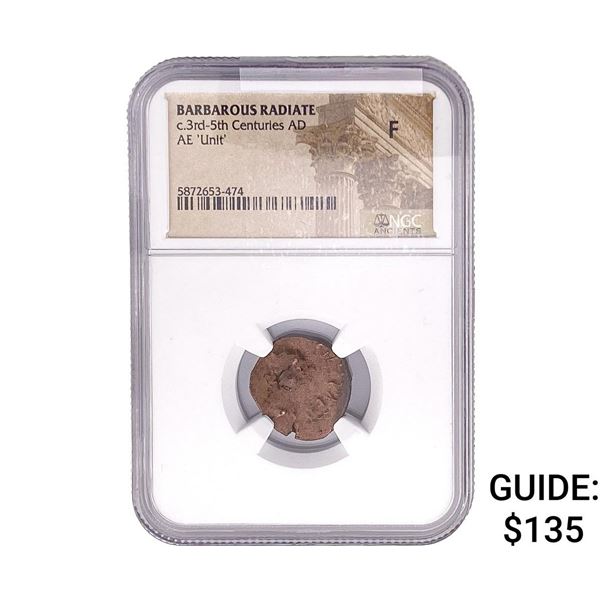 Barbarous Radiate c.3rd-5th Centuries AD AE 'Unit' NGC F