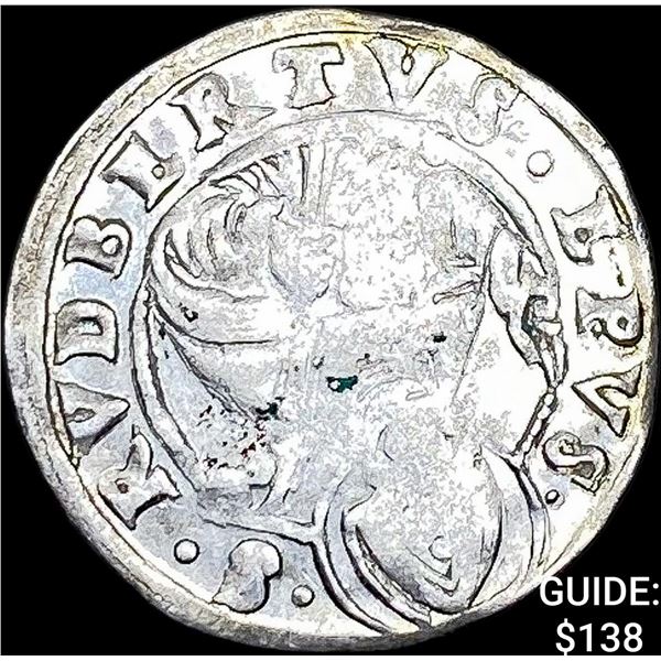 1300-1450 Salzburg Silver Groshen CLOSELY UNCIRCULATED