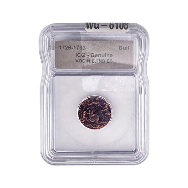 1726-1793 VOV N.E. INDIES Duit ICG Genuine