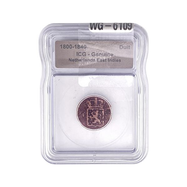 1800-1840 Netherlands East Indies ICG Genuine