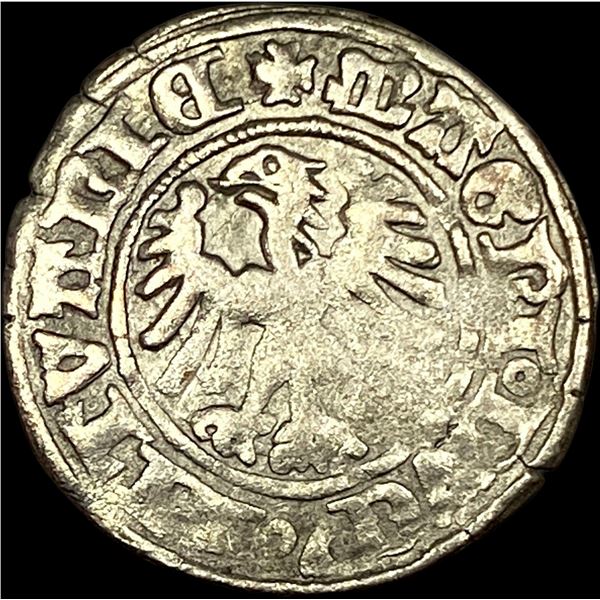 1500s-1600s Lithuria Silver Grosz CLOSELY UNCIRCULATED