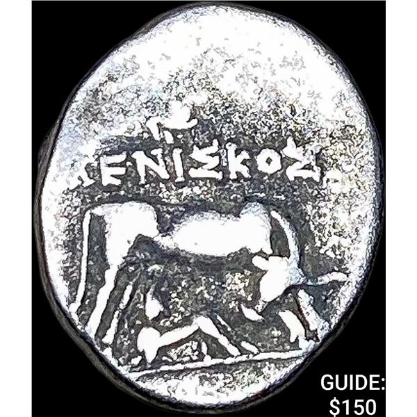 Illyria 260-167/98 BC SIlver Drachm NEARLY UNCIRCULATED