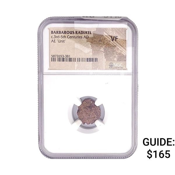 Barbarous Radiate c.3rd-5th Centuries AD AE 'Unit' NGC VF