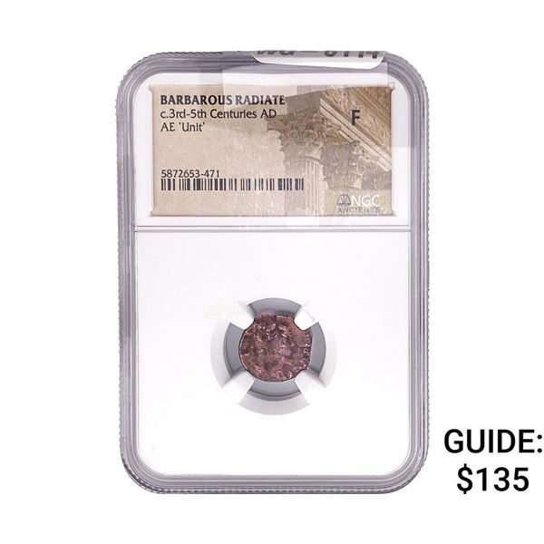 Barbarous Radiate c.3rd-5th Centuries AD AE 'Unit' NGC F