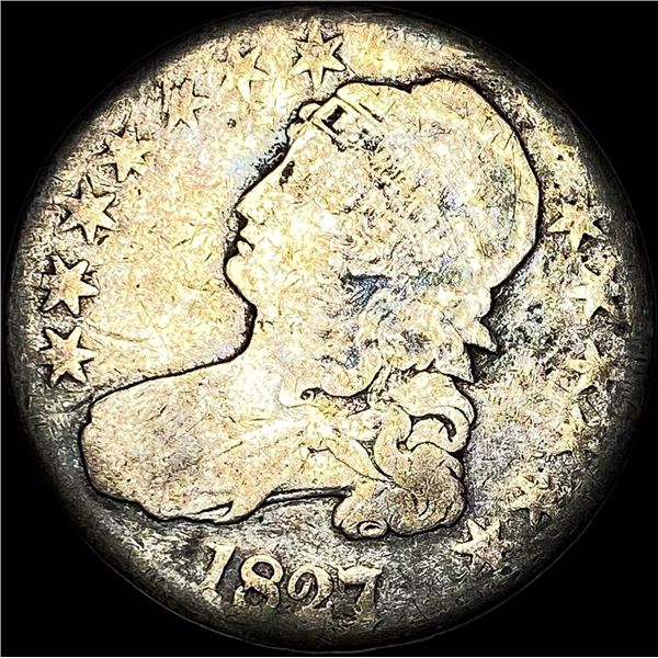 1827 Capped Bust Half Dollar NICELY  CIRCULATED
