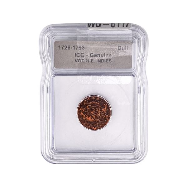 1726-1793 VOV N.E. INDIES Duit ICG Genuine