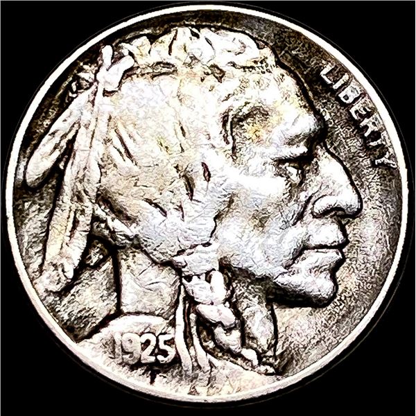 1925-D Buffalo Nickel NEARLY UNCIRCULATED