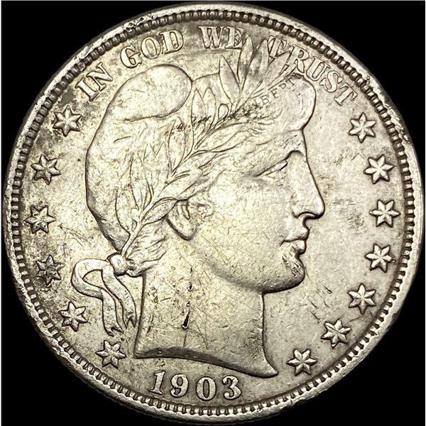 1903 Silver Barber Half Dollar HIGH GRADE