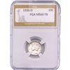 Image 1 : 1936-D Mercury Silver Dime PGA MS66 FB
