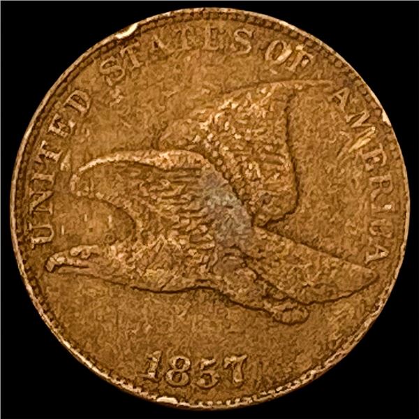 1857 Flying Eagle Cent LIGHTLY CIRCULATED