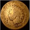 Image 1 : 1870 Indian Head Cent NICELY CIRCULATED