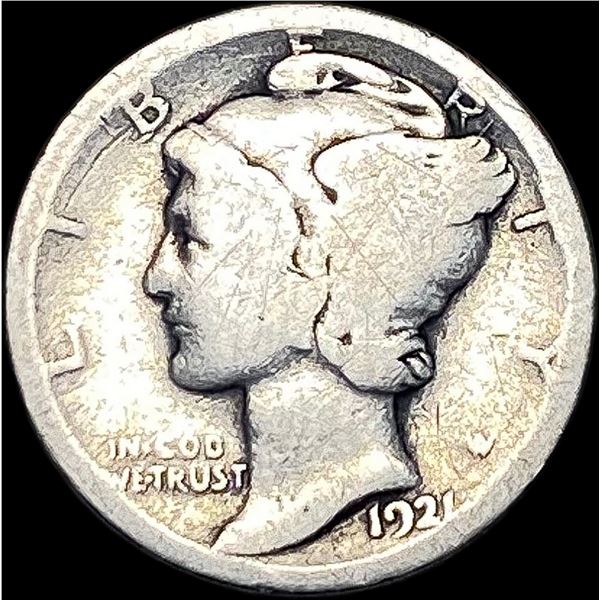 1921 Mercury Dime NICELY CIRCULATED