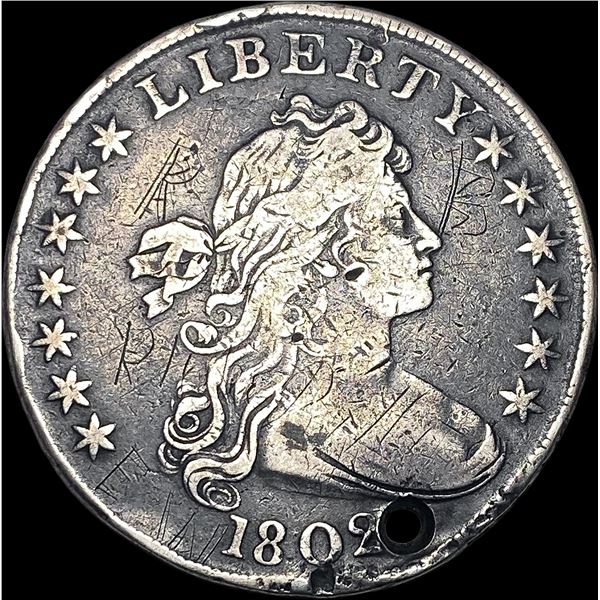 1802 Silver Draped Bust Dollar HIGH GRADE