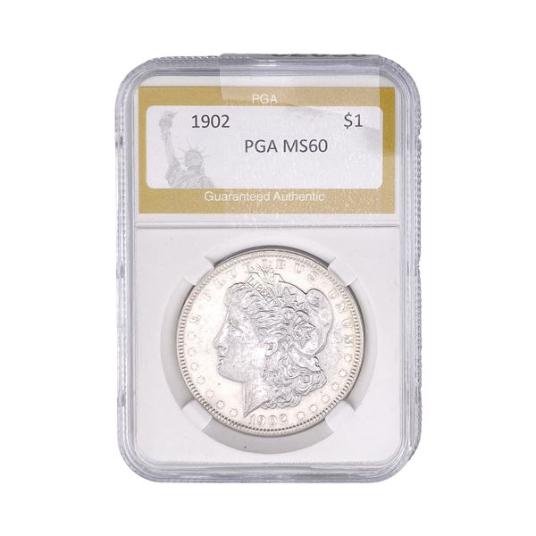 1902 Morgan Silver Dollar PGA MS60
