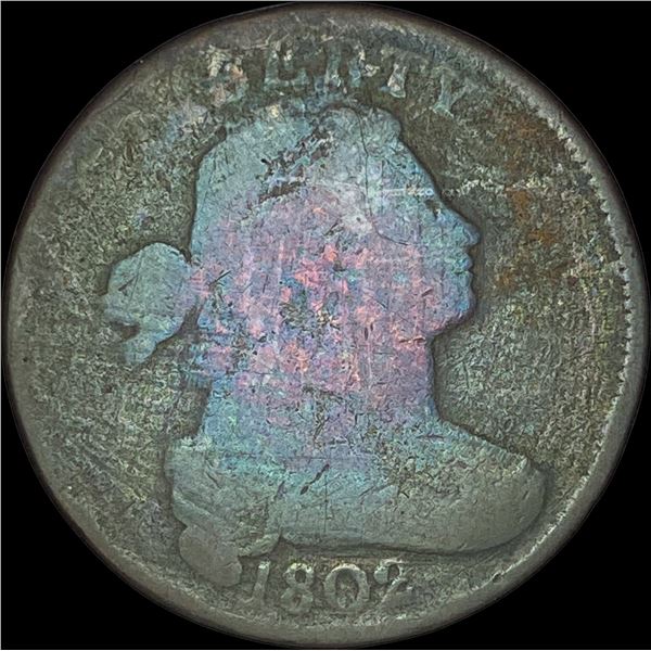 1802 Draped Bust Large Cent NICELY CIRCULATED
