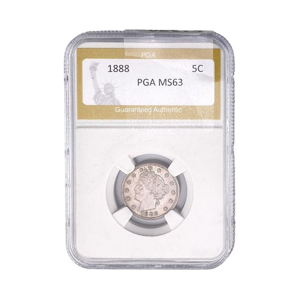 1888 Liberty Victory Nickel PGA MS63