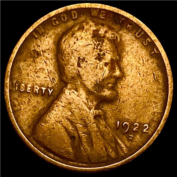 1922-D Lincoln Wheat Cent NICELY CIRCULATED