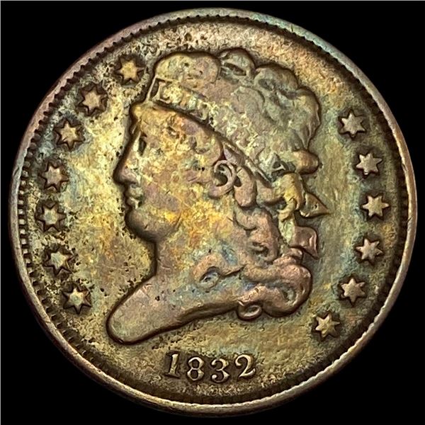 1832 Classic Head Half Cent NICELY CIRCULATED