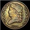 Image 1 : 1832 Classic Head Half Cent NICELY CIRCULATED