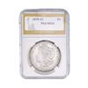 Image 1 : 1878-CC Morgan Silver Dollar PGA MS63
