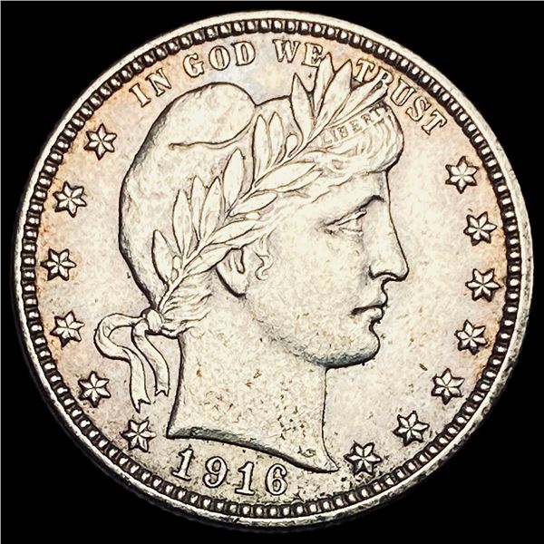 1916-D Silver Barber Quarter UNCIRCULATED