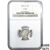 Image 1 : 1921-D Mercury Silver Dime NGC F15