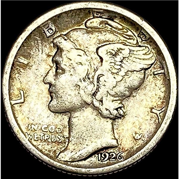 1926-S Silver Mercury Dime LIGHTLY CIRCULATED