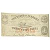 Image 1 : 1863 25C State Of Alabama