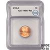 Image 1 : 2010-D Union Shield Lincoln Cent ICG MS67 RD