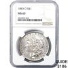 Image 1 : 1883-O Morgan Silver Dollar NGC MS63