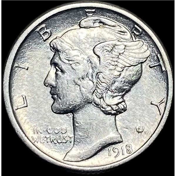 1918-S Mercury Dime UNCIRCULATED