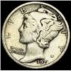 Image 1 : 1921 Silver Mercury Dime LIGHTLY CIRCULATED