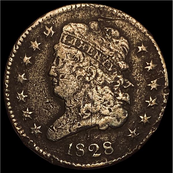 1828 Classic Head Half Cent NICELY CIRCULATED