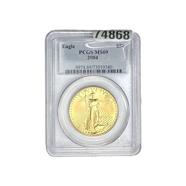 2004 1oz $50 Gold Eagle PCGS MS69