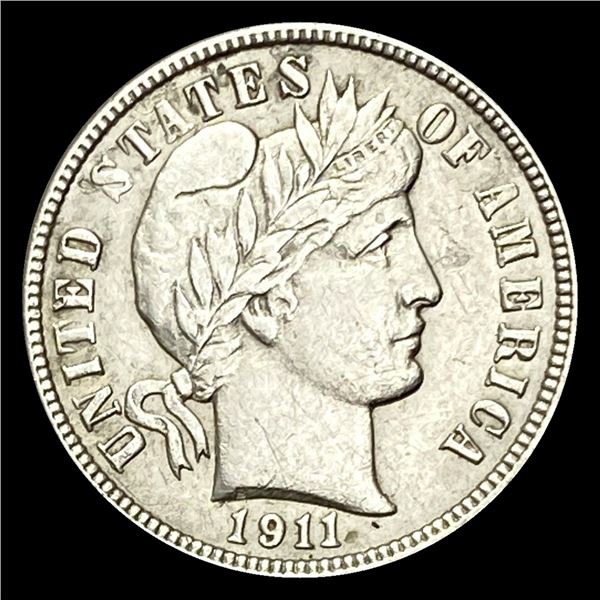 1911 Barber Dime UNCIRCULATED